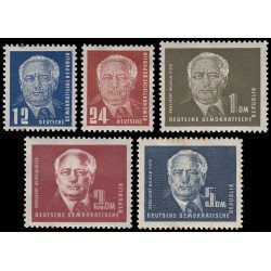 Alemania Oriental 6/9A 1950 Serie Presidente Pieck MH Alemania Oriental 6/9A 1950 Serie Presidente Pieck MH