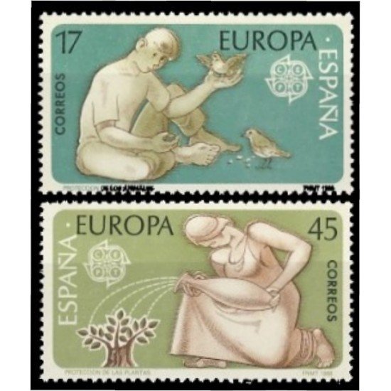 España Spain 2847/48 1986 Europa MNH España Spain 2847/48 1986 Europa MNH