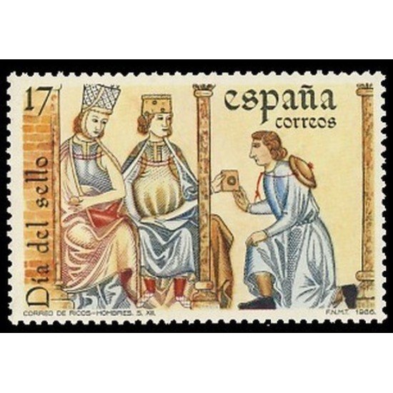 España Spain 2857 1986 Día del Sello MNH España Spain 2857 1986 Día del Sello MNH