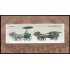 China HB-55 1990 Carritos de bronce del mausoleo del Emperador Qin Shihuang MNH