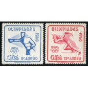 DEP1 Cuba A- 212/13 1960 JJOO Roma MNH