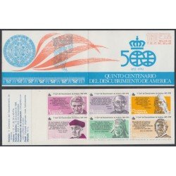 España Spain 2860C 1986 V Centenario del Descubrimiento de América carnet MNH