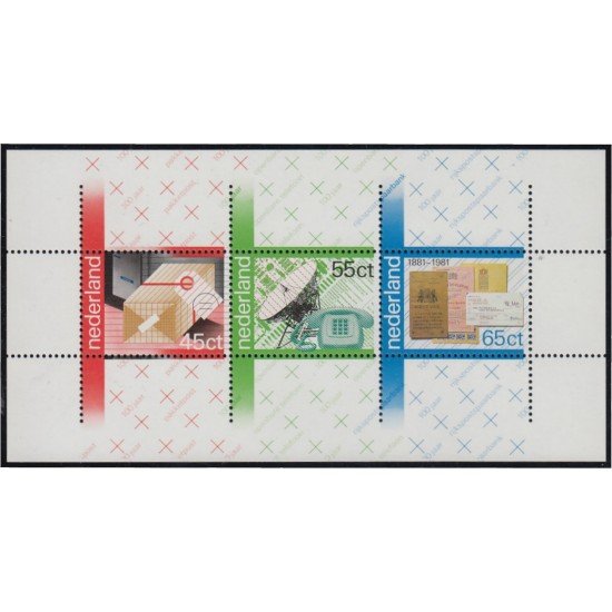 Holanda Netherlands HB 22 1981 Centenario creación servicios postales MNH