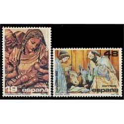 España Spain 2867/68 1986 Navidad MNH