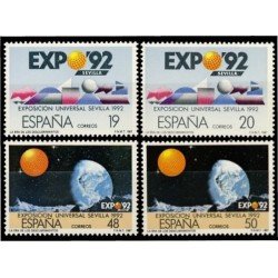 España Spain 2875/76A 1987 Exposición Universal de Sevilla 92 MNH