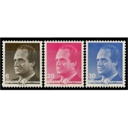 España Spain 2877/79 1987 SM Juan Carlos I MNH España Spain 2877/79 1987 SM Juan Carlos I MNH