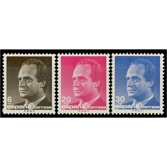 España Spain 2877/79 1987 SM Juan Carlos I MNH