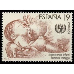 España Spain 2886 1987 Supervivencia infantil MNH España Spain 2886 1987 Supervivencia infantil MNH
