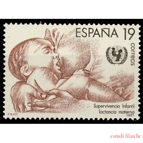 España Spain 2886 1987 Supervivencia infantil MNH