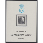Mónaco 24 HB 1983 Homenaje a la princesa Grace MNH