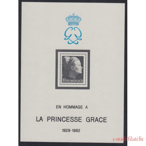 Mónaco 24 HB 1983 Homenaje a la princesa Grace MNH