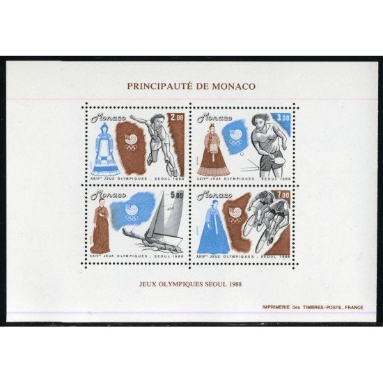 TEM/S Monaco HB 42 1988 JJOO Seul Deportes Lujo TEM/S Monaco HB 42 1988 JJOO Seul Deportes Lujo