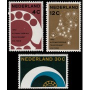 Holanda Netherlands  752/54  1962 Automatización de la red telefónica MNH