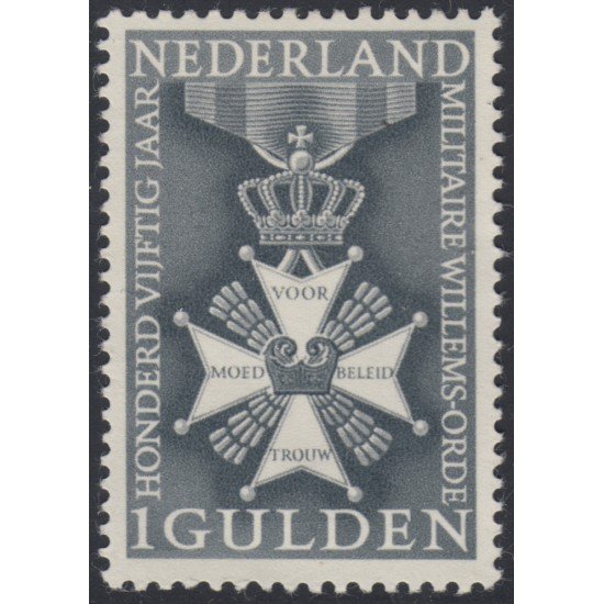 Holanda  Netherlands 813  1965 150º Aniv. de la orden militar Willem Medalla Lujo