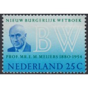 Holanda  Netherlands 906 1970 Nuevo Código civil Prof. E. M. Meijers Lujo
