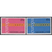 Holanda Netherlands 932/33 1971 Europa Lujo