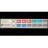 Holanda  Netherlands 1045b-C  1981 Serie Cent. sellos con cifras Wilhelmine Carnet 12 sellos Lujo