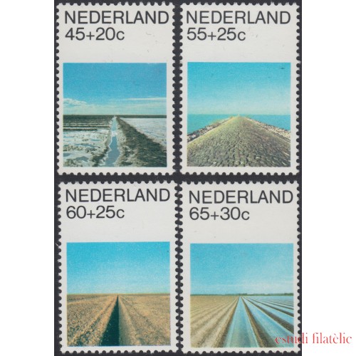 Holanda Netherlands 1146/49 1981 Obras sociales y culturales Sellos de verano Paisajes MNH