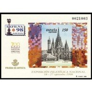 España Spain Prueba de lujo 66 1998 Catedral de Barcelona