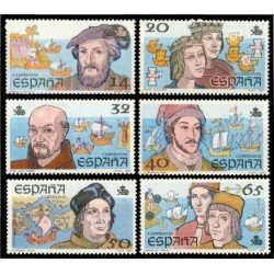 España Spain 2919/24 1987 V Centenario del Descubrimiento de América, lujo MNH España Spain 2919/24 1987 V Centenario del Descubrimiento de América, lujo MNH