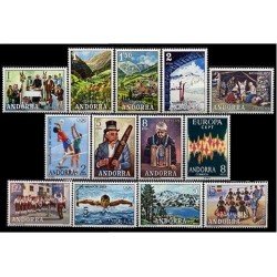 Andorra española Año completo Year complete 1972 Andorra española Año completo Year complete 1972