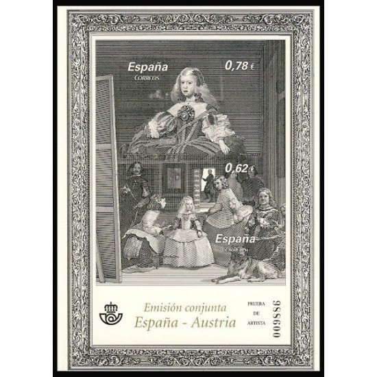 España Spain Prueba de lujo 99 2009 Pintura Velázquez España Spain Prueba de lujo 99 2009 Pintura Velázquez