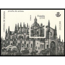 España Spain Prueba de lujo 102 2010 Catedral de Segovia España Spain Prueba de lujo 102 2010 Catedral de Segovia