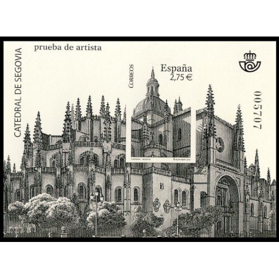 España Spain Prueba de lujo 102 2010 Catedral de Segovia España Spain Prueba de lujo 102 2010 Catedral de Segovia