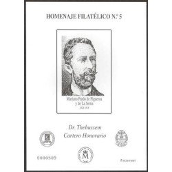 España Spain Homenaje Filatélico 5 2009 Dr. Thebussem España Spain Homenaje Filatélico 5 2009 Dr. Thebussem