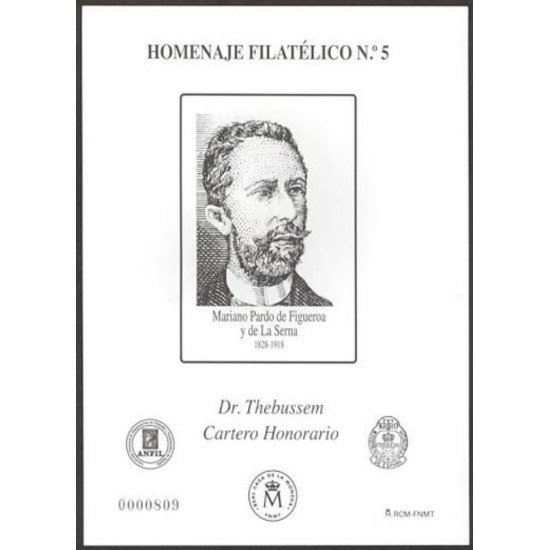 España Spain Homenaje Filatélico 5 2009 Dr. Thebussem España Spain Homenaje Filatélico 5 2009 Dr. Thebussem