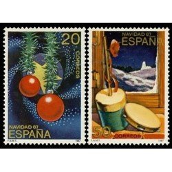 España Spain 2925/26 1987 Navidad MNH España Spain 2925/26 1987 Navidad MNH