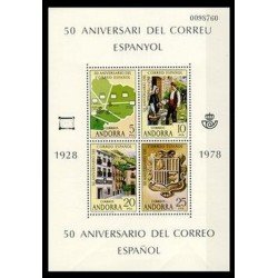 Andorra española Año completo Year complete 1978 Andorra española Año completo Year complete 1978