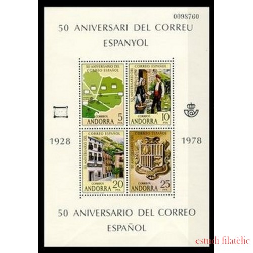 Andorra española Año completo Year complete 1978