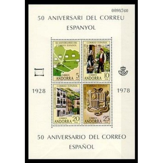 Andorra española Año completo Year complete 1978 Andorra española Año completo Year complete 1978