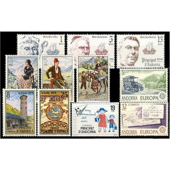 Andorra española Año completo Year complete 1979