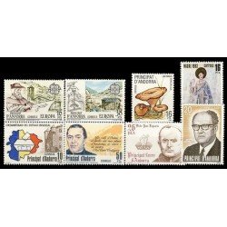 Andorra española Año completo Year complete 1983 Andorra española Año completo Year complete 1983