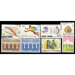 Andorra española Año completo Year complete 1984 Andorra española Año completo Year complete 1984
