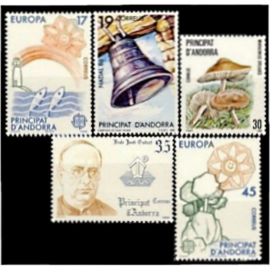Andorra española Año completo Year complete 1986