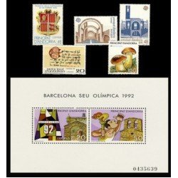 Andorra española Año completo Year complete 1987 Andorra española Año completo Year complete 1987
