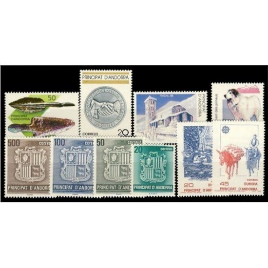 Andorra española Año completo Year complete1988