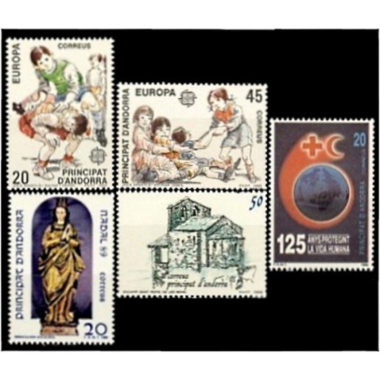 Andorra española Año completo Year complete1989