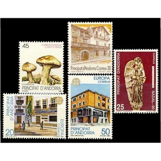 Andorra española Año completo Year complete 1990