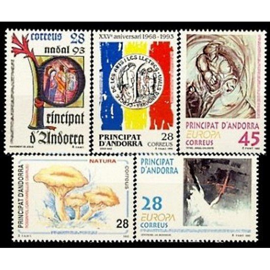 Andorra española Año completo Year complete 1993