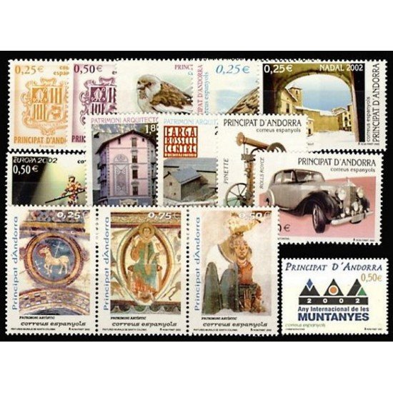 Andorra española Año completo Year complete  2002