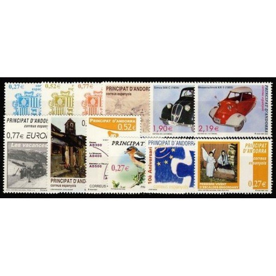 Andorra española Año completo Year complete 2004 Andorra española Año completo Year complete 2004