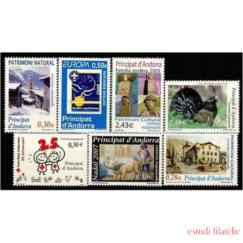 Andorra española Año completo Year complete 2007