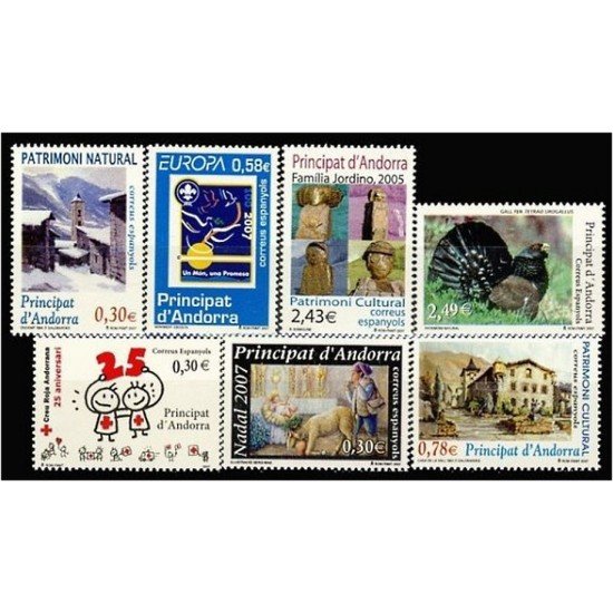 Andorra española Año completo Year complete 2007