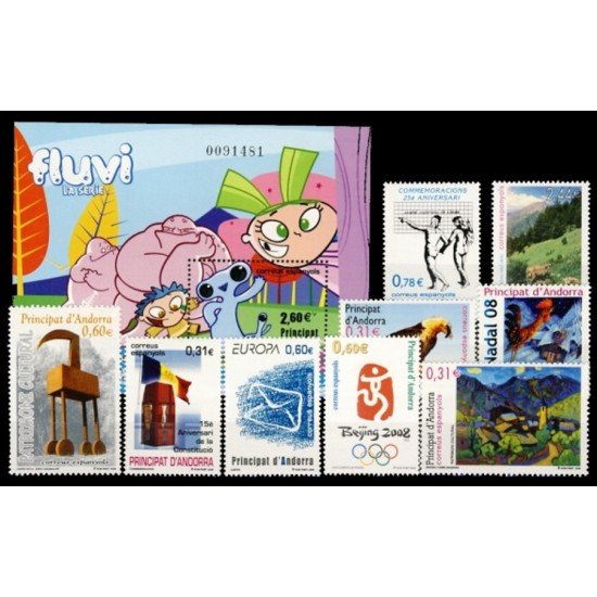Andorra española Año completo Year complete 2008 Andorra española Año completo Year complete 2008