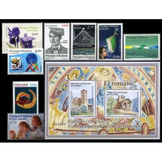Andorra española Año completo Year complete 2010