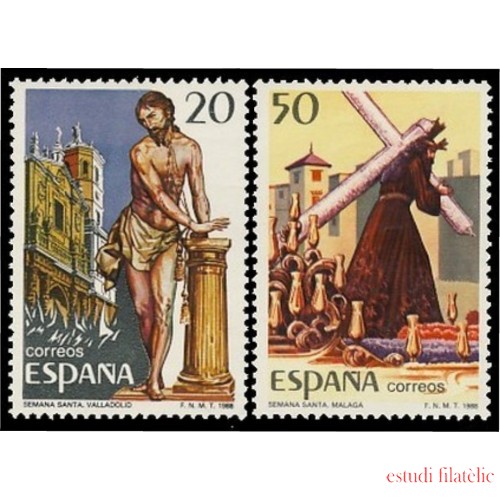 España Spain 2933/34 1988 Grandes fiestas Populares españolas MNH